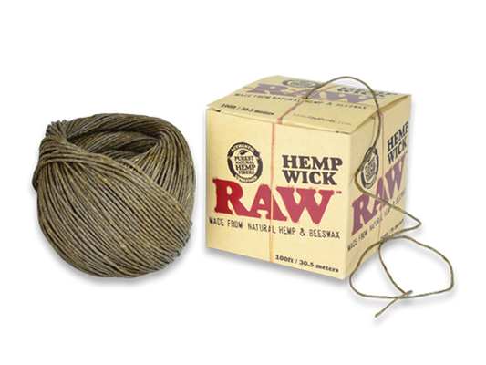 RAW HEMP WICK