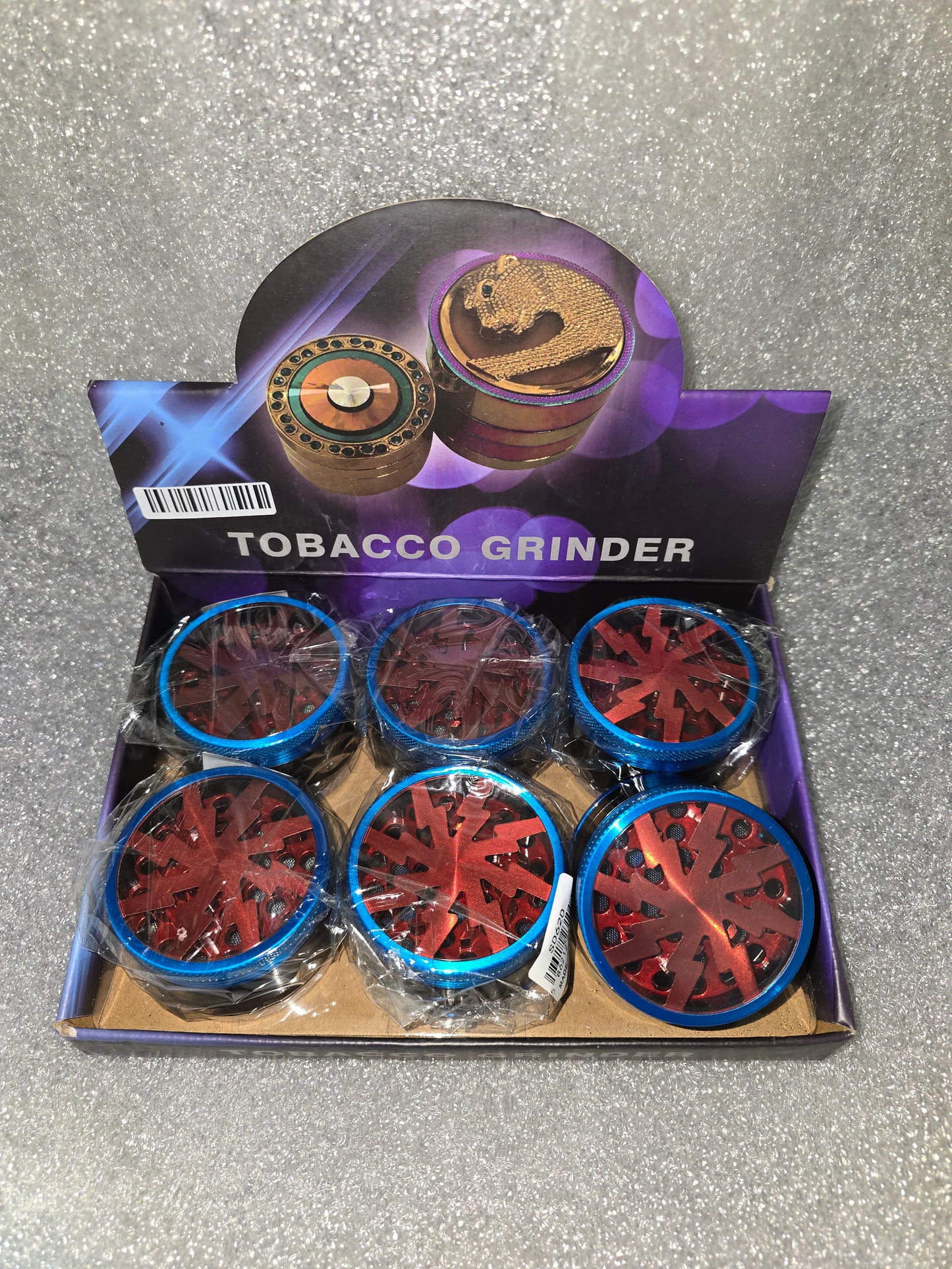 GRINDER 6CM LIGHTNING 6CT