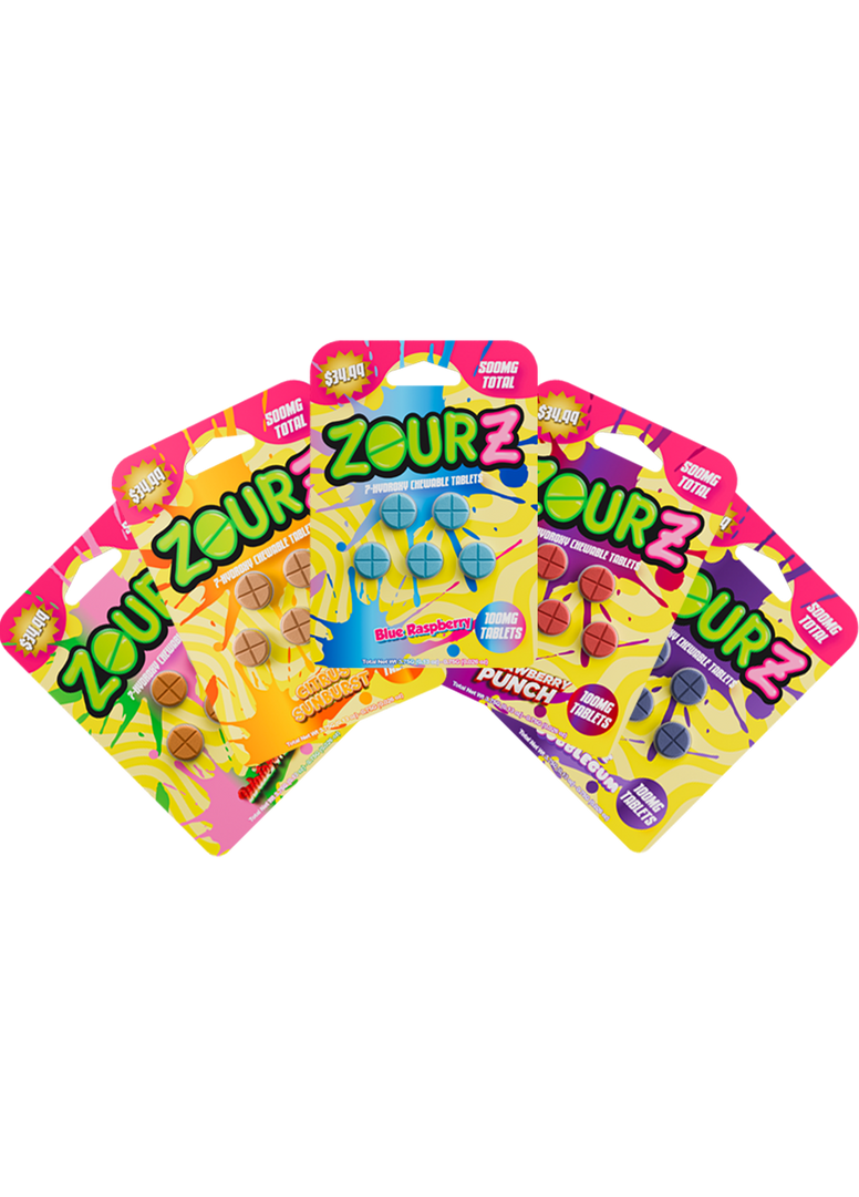 ZOURZ 500MG 7 HYDROXY 10PK, 5CT.