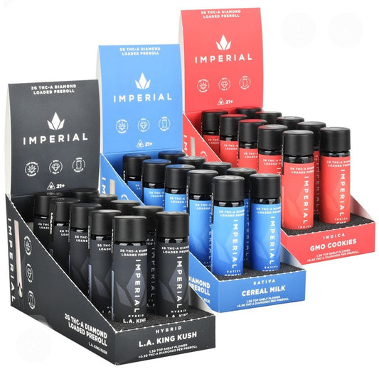 IMPERIAL 2G THCA DIAMOND LOADED PRE ROLL 10CT (Glass Tip)