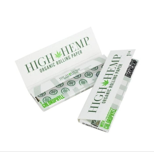 HIGH HEMP PAPER 1 1/4" 25PK
