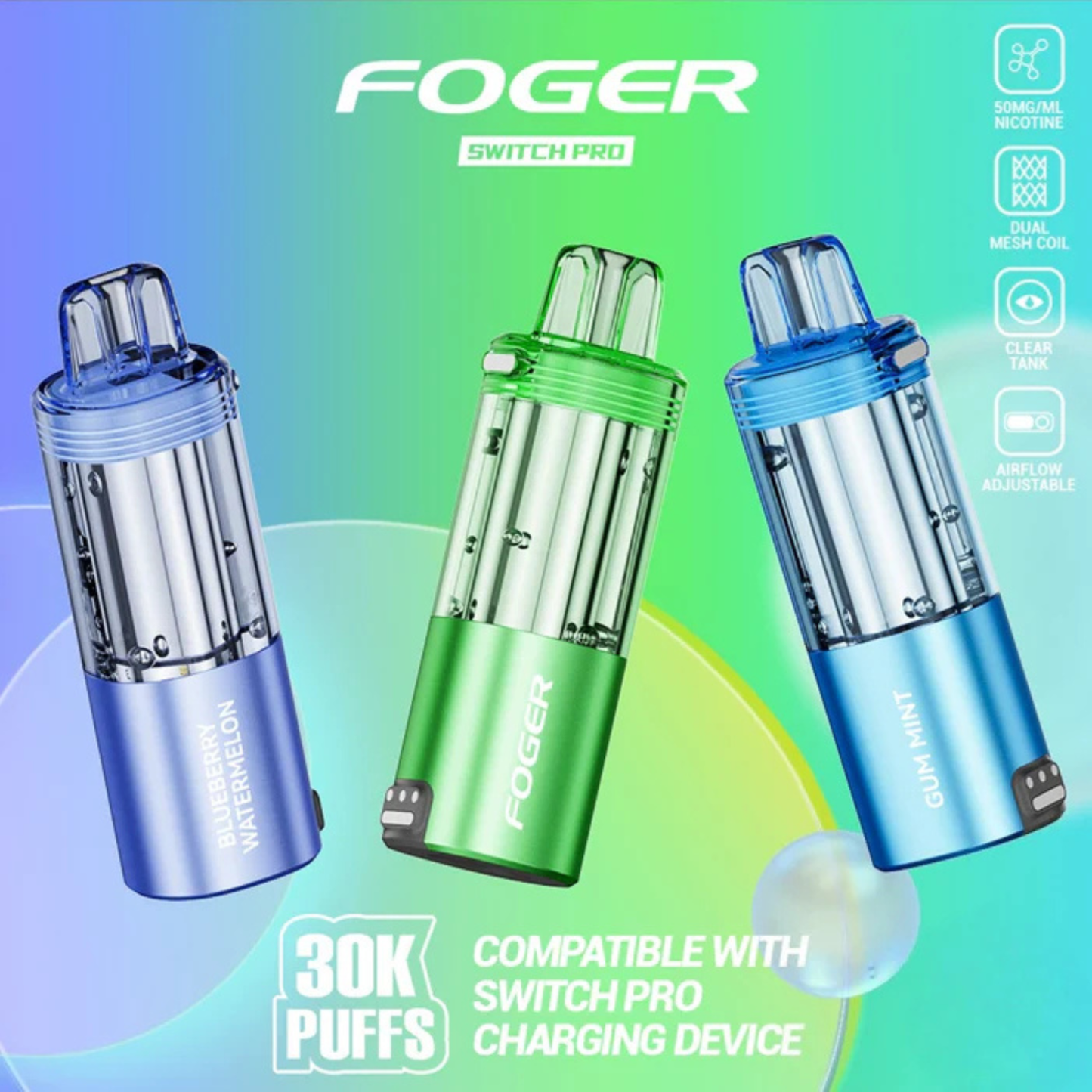 FOGER SWITCH PRO POD 30K 5CT SB{2024}