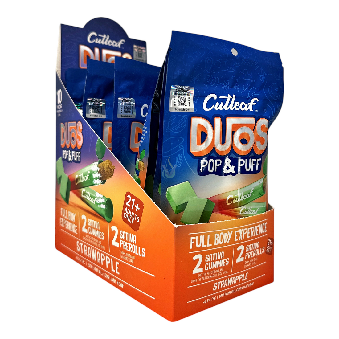 CUTLEAF DUOS POP & PUFF KIEF LOADED