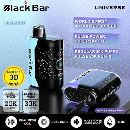 BLACK BAR UNIVERSE X 40K 5CT {SB2024}