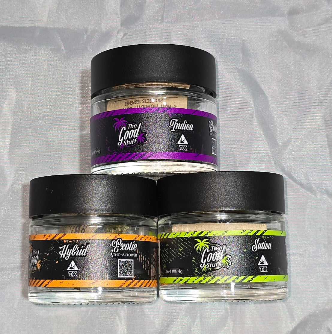 THE GOOD STUFF 4G EXOTIC THCA FLOWER