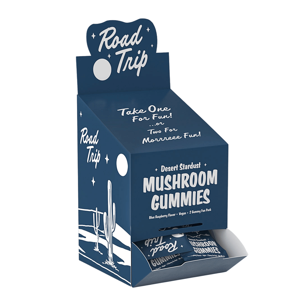 ROAD TRIP MUSHROOM GUMMIES, DESERT STARDUST 20PK