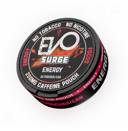 EVO SURGE 200MG CAFFEINE POUCH 20CT
