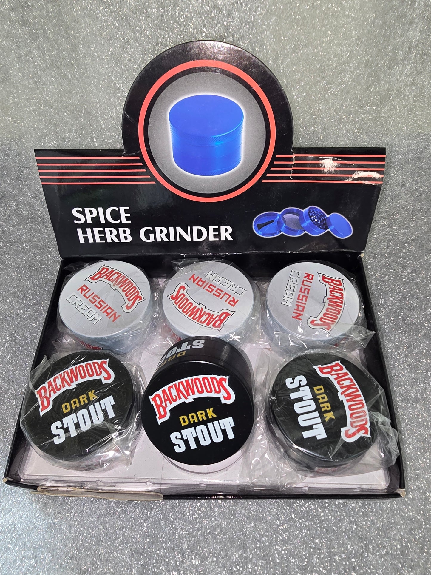 GRINDER 6CM WOODS 6CT