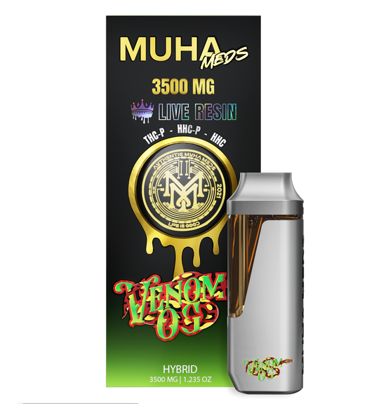 MUHA MEDS 3.5G LIVE RESIN DISPOSABLE 5CT
