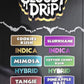 CLOUDY DRIP 2G THC-P  CRUMBLE PRE ROLL 10CT
