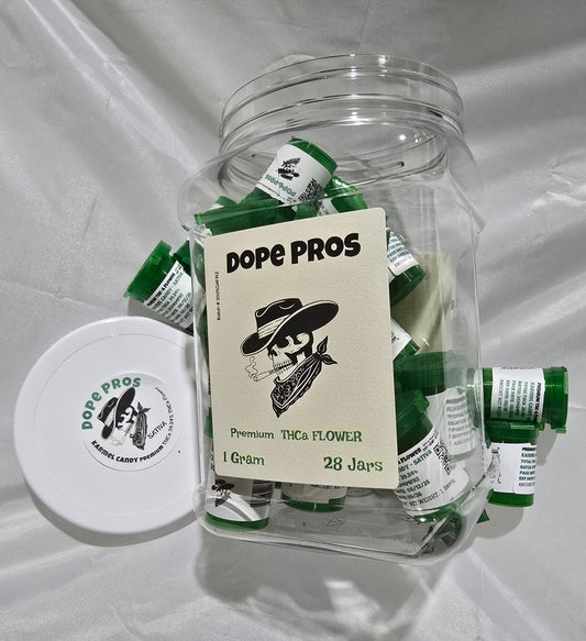 DOPE PROS 1G PREMIUM THCA FLOWER 28CT