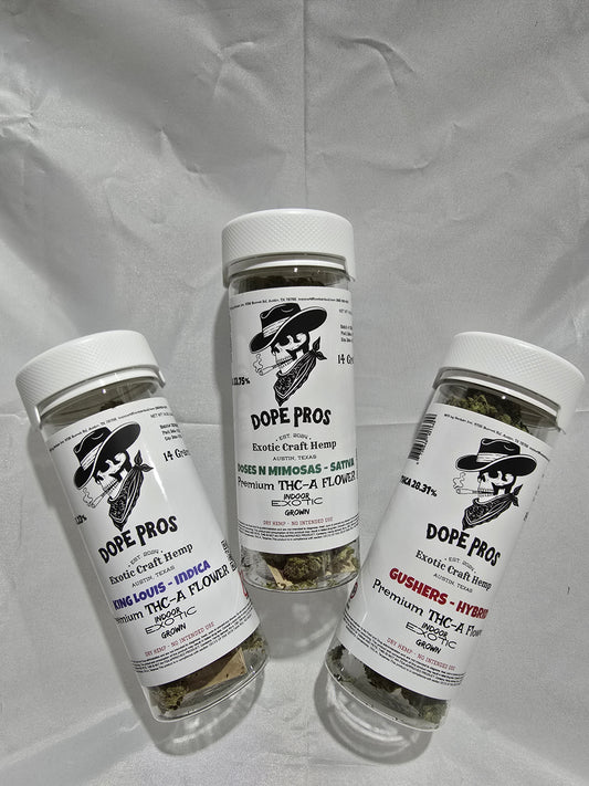 DOPE PROS PREMIUM 14G THCA FLOWER