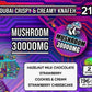 CRISPY BLUNTS MUSHROOM 30,000MG 10 BAGS (2PC @ 50MG) $19.99