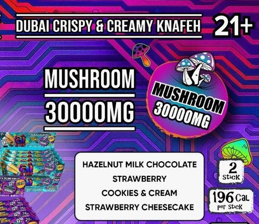CRISPY BLUNTS MUSHROOM 30,000MG 10 BAGS (2PC @ 50MG) $19.99
