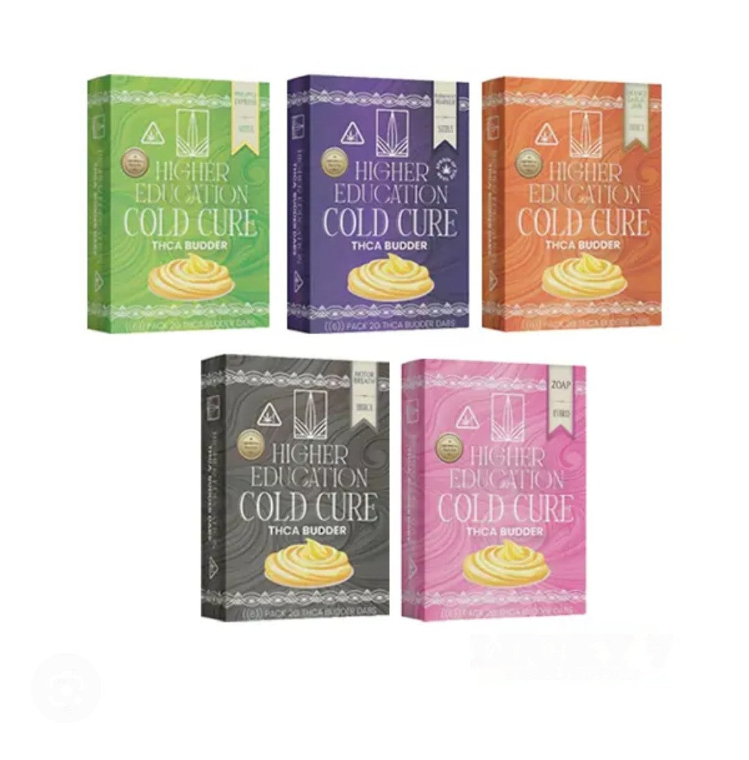 HIGHER EDUCATION 2G THCA COLD CURE BUDDER