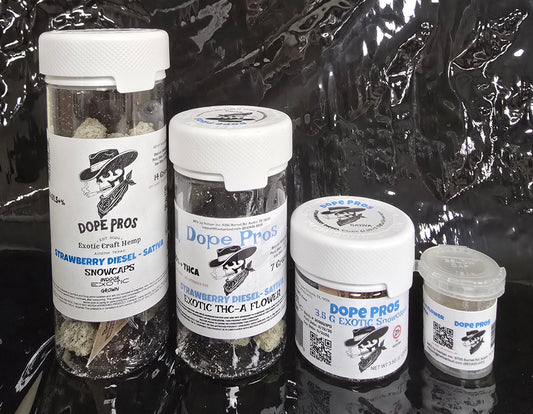 DOPE PROS SNOWCAPS 14G 61.50%THCA