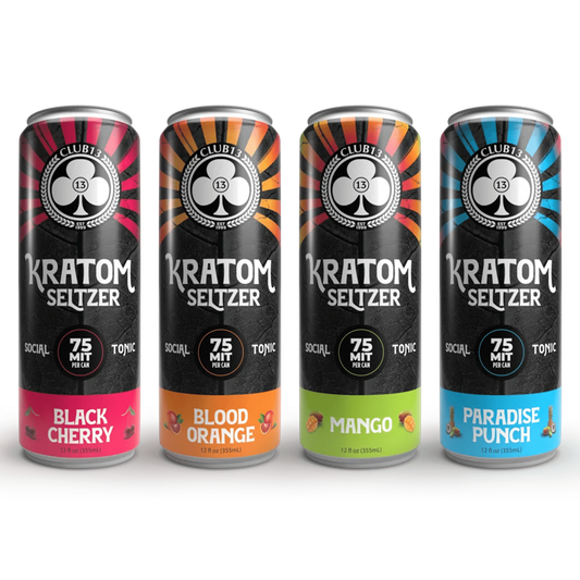 CLUB 13 KRATOM SELTZER 12OZ