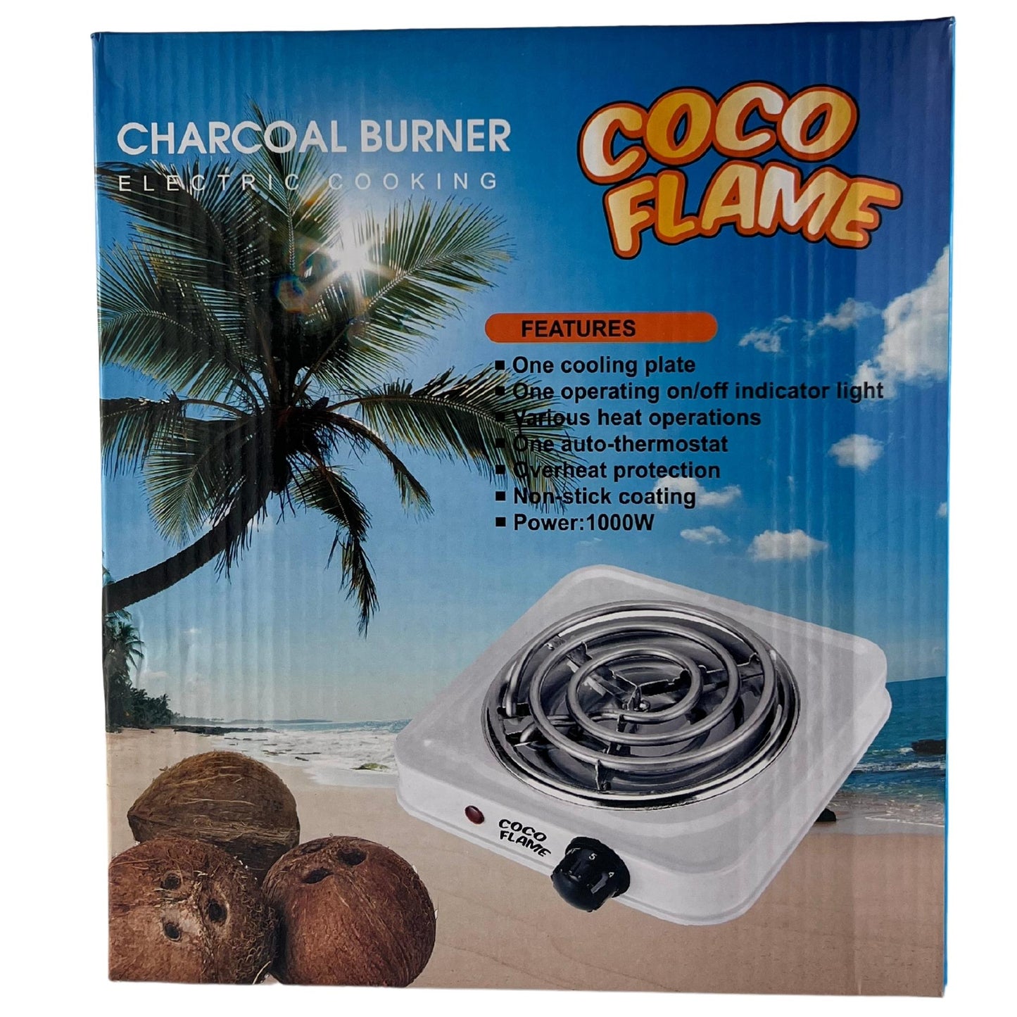 COCO FLAME FLAT HEATER