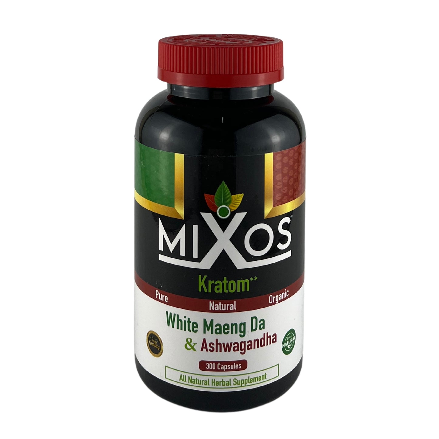 MIXOS | KRATOM 300 CAPSULES PER CONTAINER