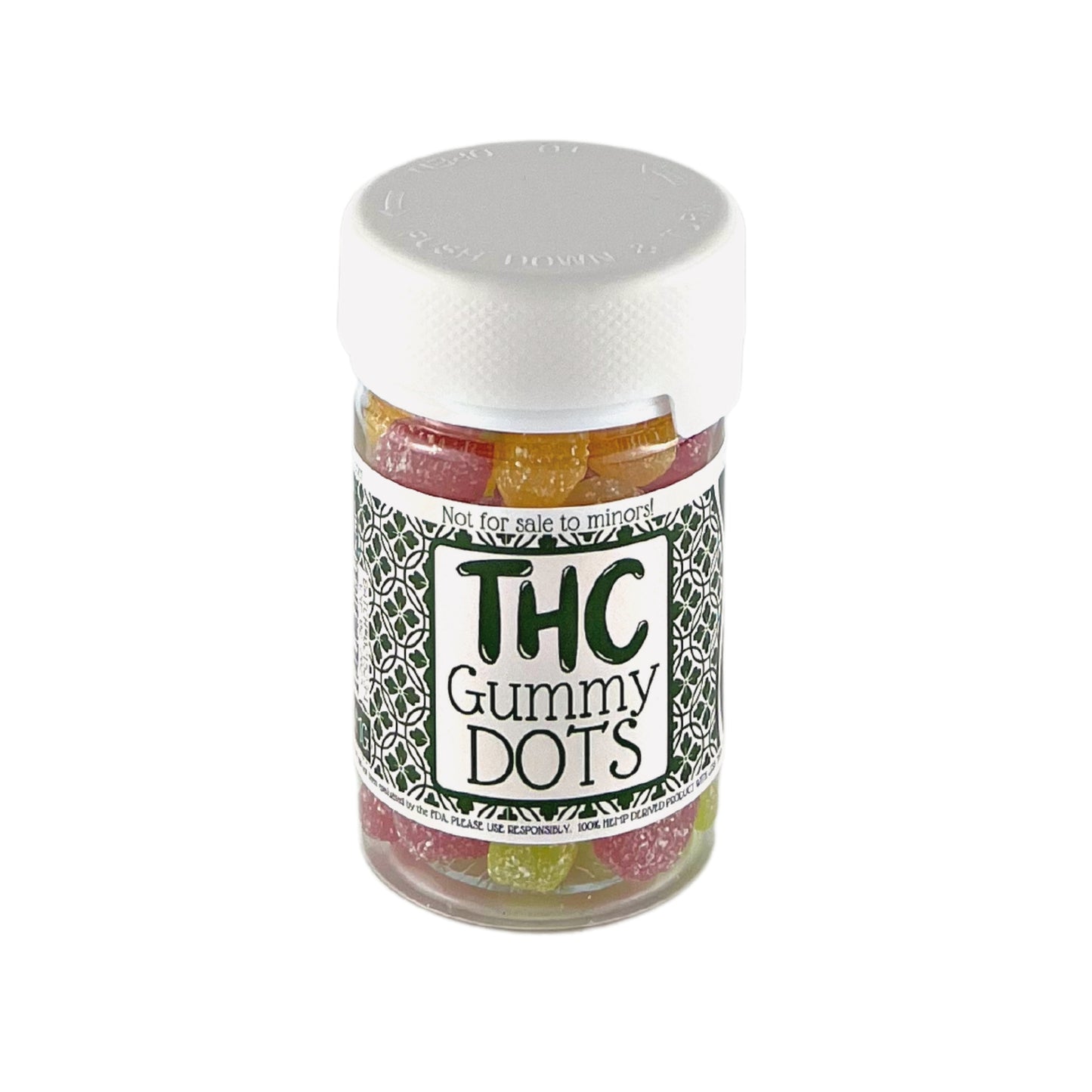 CBD FLEX THC GUMMY DOTS 300MG 50 CT