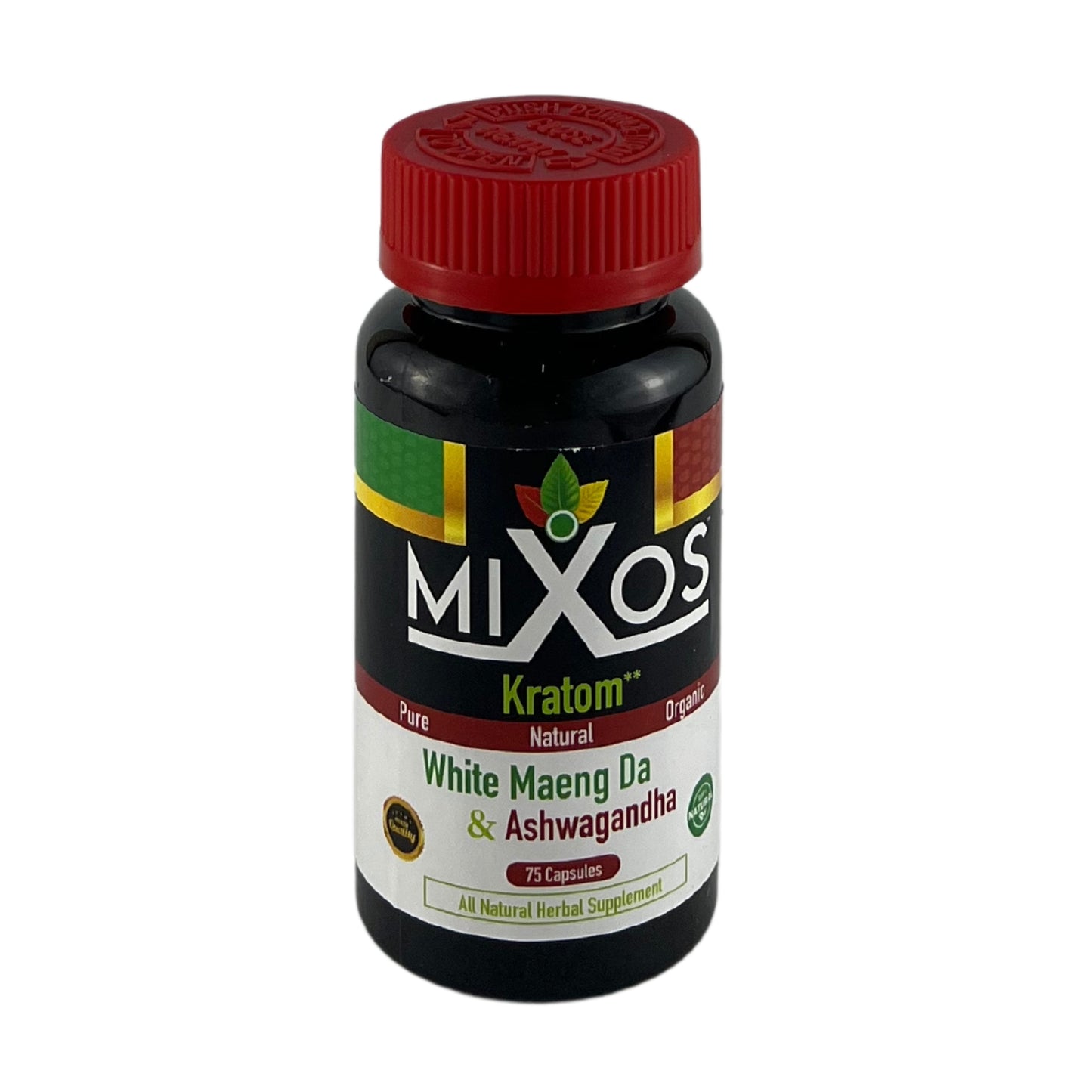 MIXOS | KRATOM 75 CAPSULES PER CONTAINER