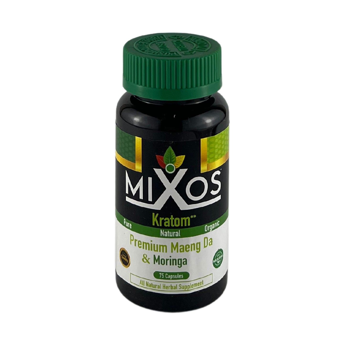 MIXOS | KRATOM 75 CAPSULES PER CONTAINER