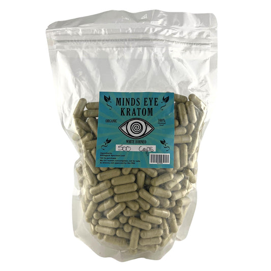 MINDS EYE - KRATOM 500 GRAMS (CAPS)