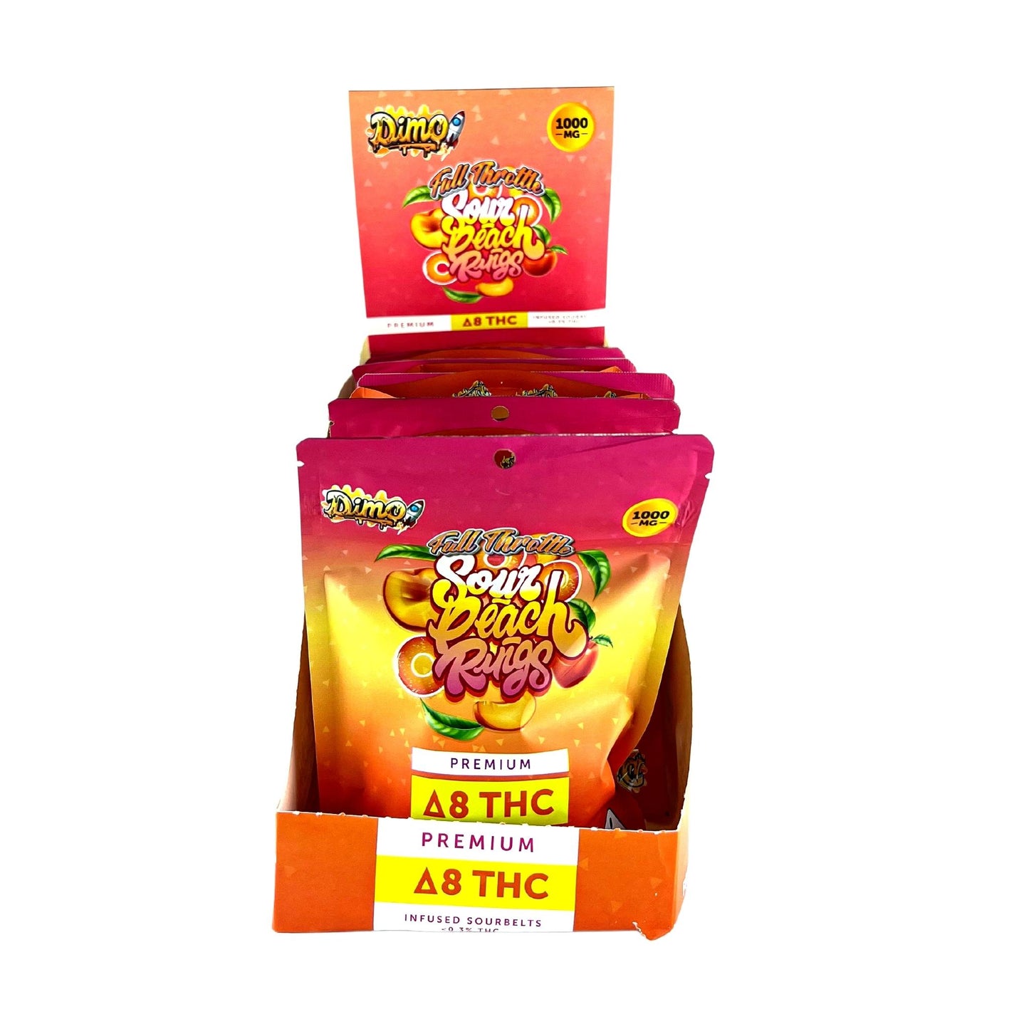 DIMO DELTA 8 GUMMIES 1000MG (10 COUNT/BOX)