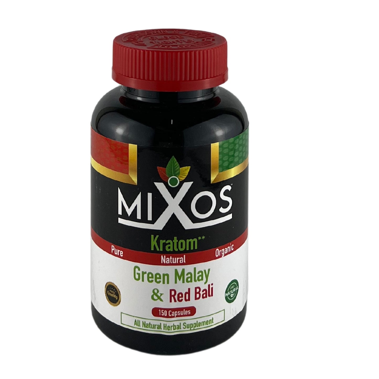 MIXOS | KRATOM 150 CAPSULES PER CONTAINER