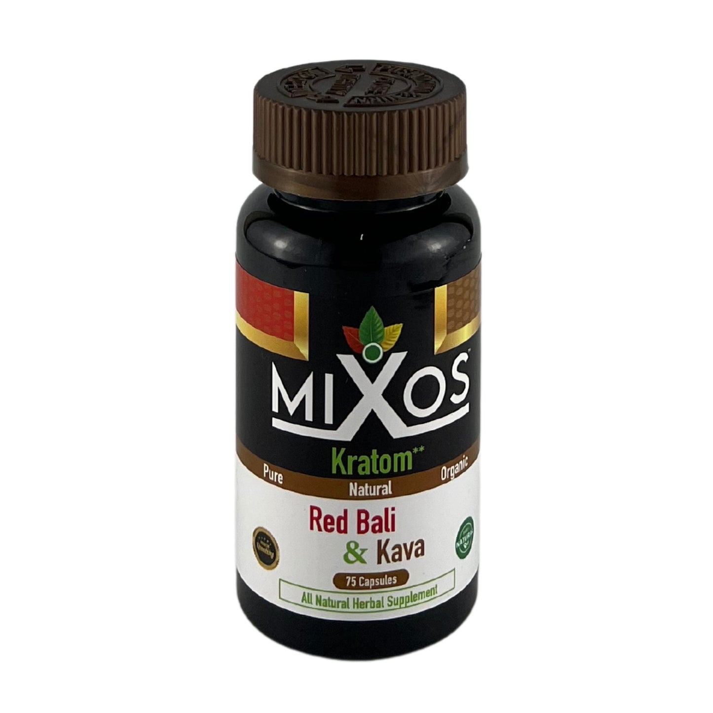 MIXOS | KRATOM 75 CAPSULES PER CONTAINER