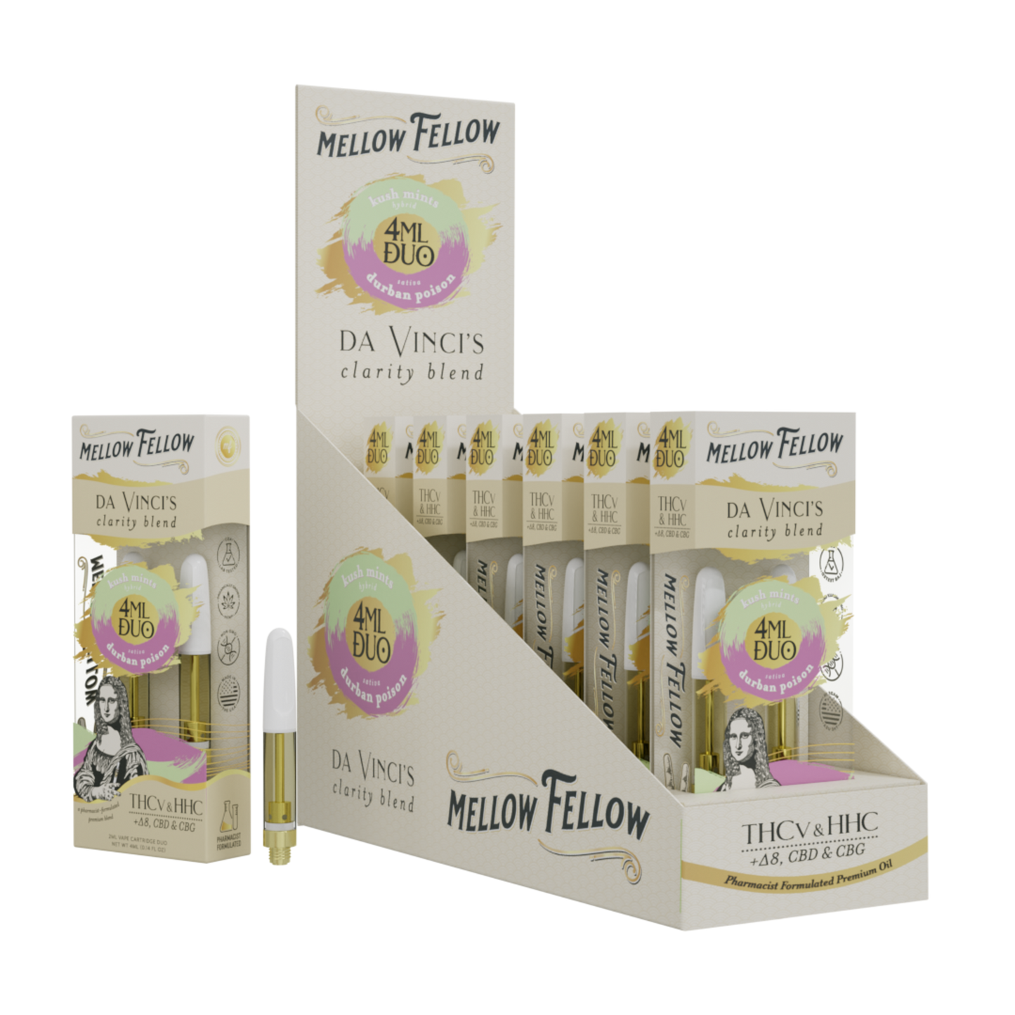 MELLOW FELLOW CARTRIDGE DUOS 2 ML (6 CT)