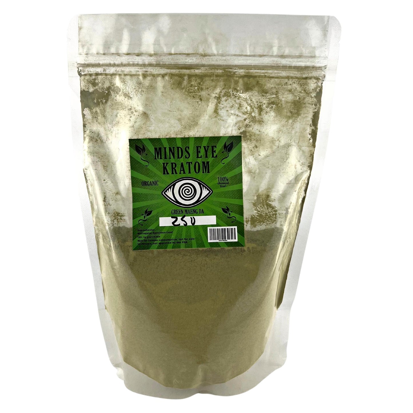 MINDS EYE - KRATOM 250 GRAMS (CAPS AND POWDER)