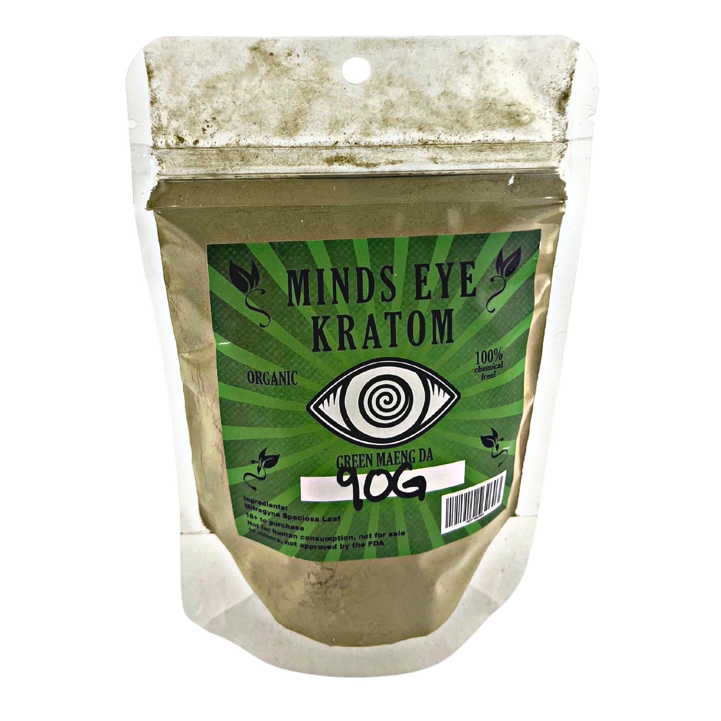 MINDS EYE - KRATOM 90 GRAMS (CAPS AND POWDER)