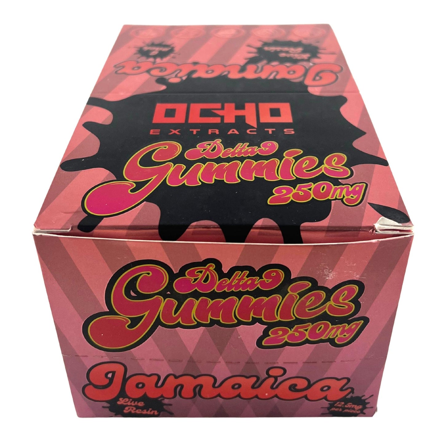 OCHO EXTRACTS DELTA 9 LIVE RESIN GUMMIES - 250MG 20 CT/JAR