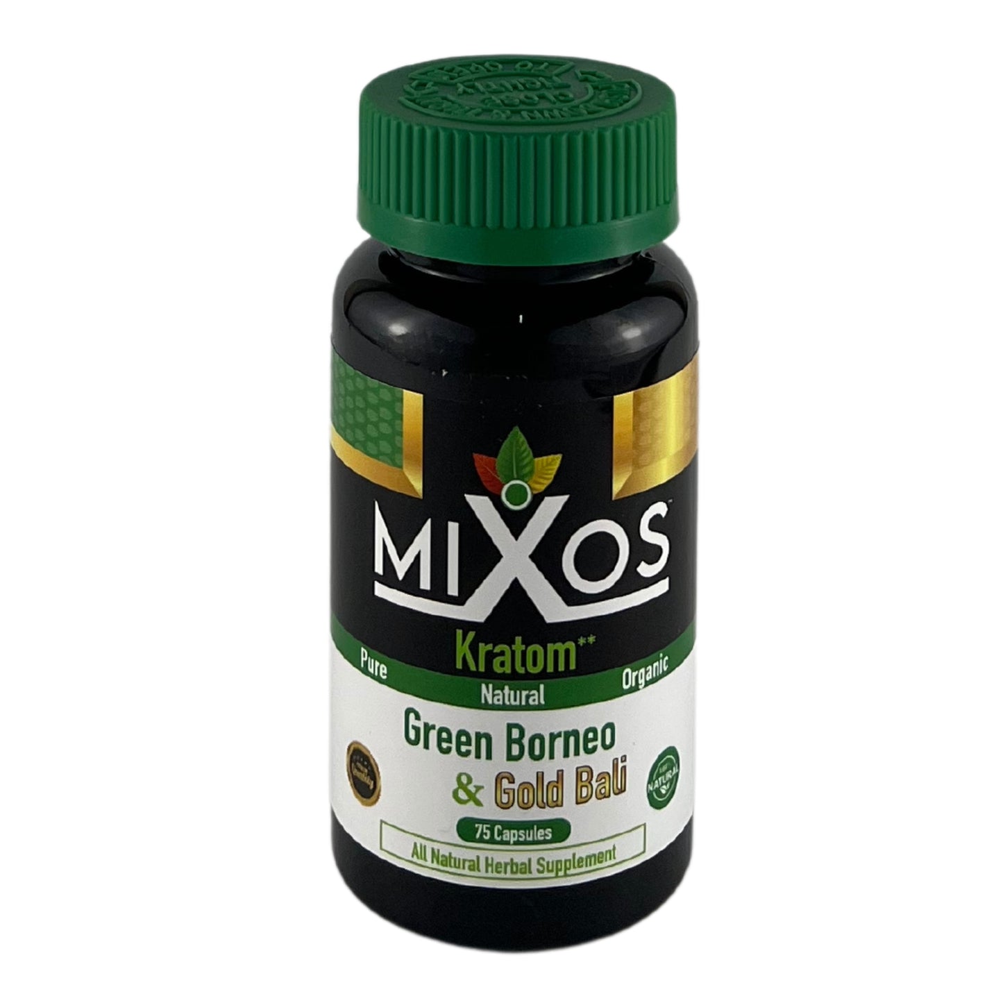 MIXOS | KRATOM 75 CAPSULES PER CONTAINER