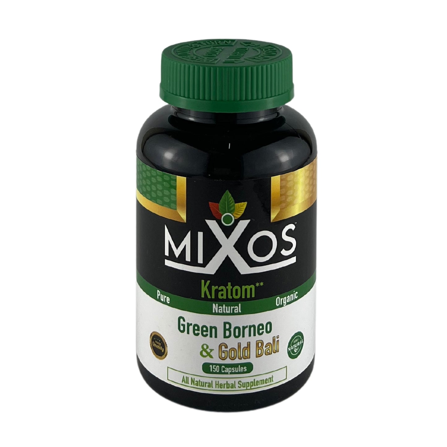 MIXOS | KRATOM 150 CAPSULES PER CONTAINER