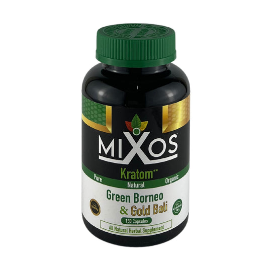 MIXOS | KRATOM 150 CAPSULES PER CONTAINER