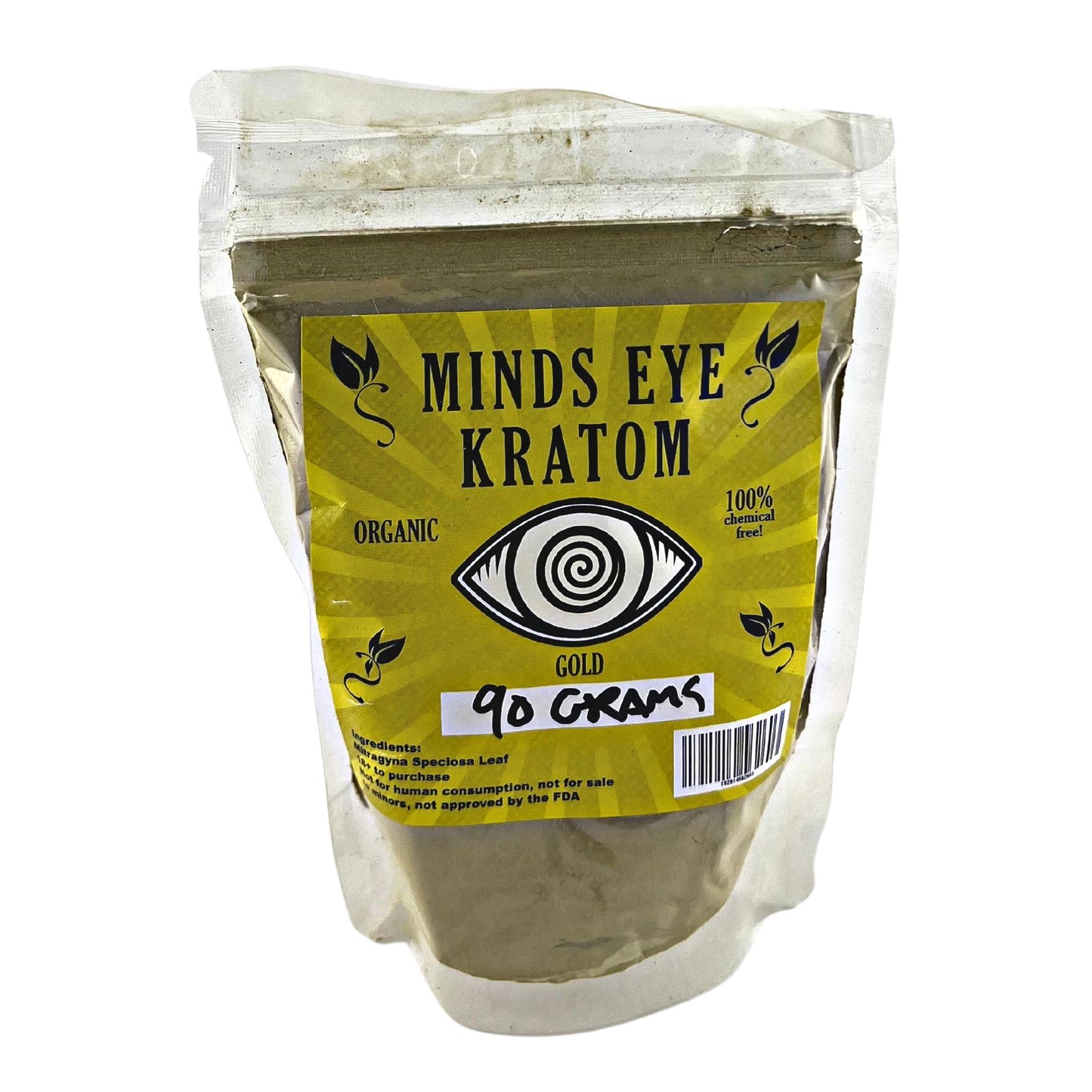 MINDS EYE - KRATOM 90 GRAMS (CAPS AND POWDER)