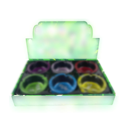 ASSORTED ASHTRAY DISPLAY (6 CT)