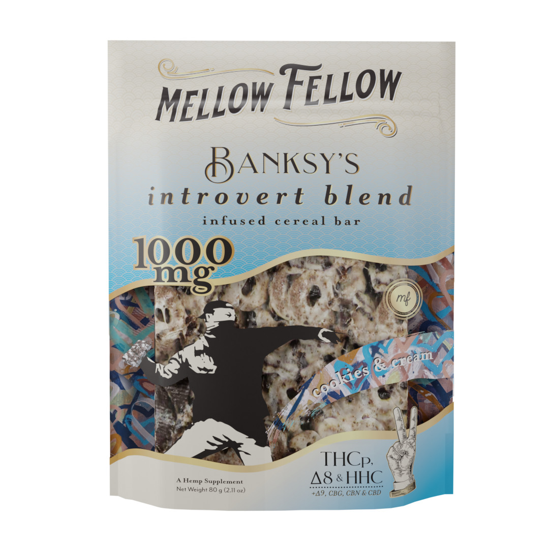 MELLOW FELLOW CEREAL BAR 1000 MG/DELTA BLEND (6 CT)