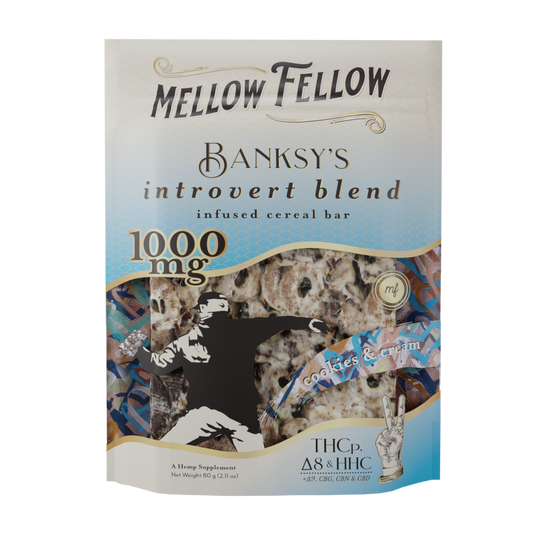 MELLOW FELLOW CEREAL BAR 1000 MG/DELTA BLEND (6 CT)