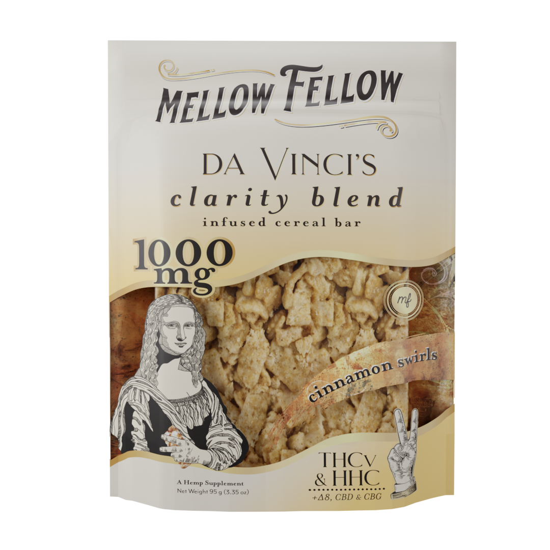 MELLOW FELLOW CEREAL BAR 1000 MG/DELTA BLEND (6 CT)