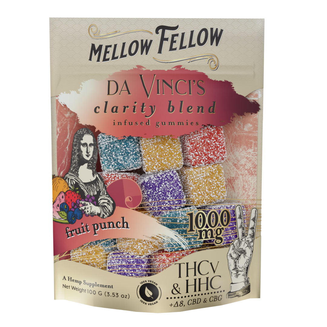 MELLOW FELLOW GUMMIES M-FUSION DELTA FUISON 50MG/20CT (1000 MG/BAG)