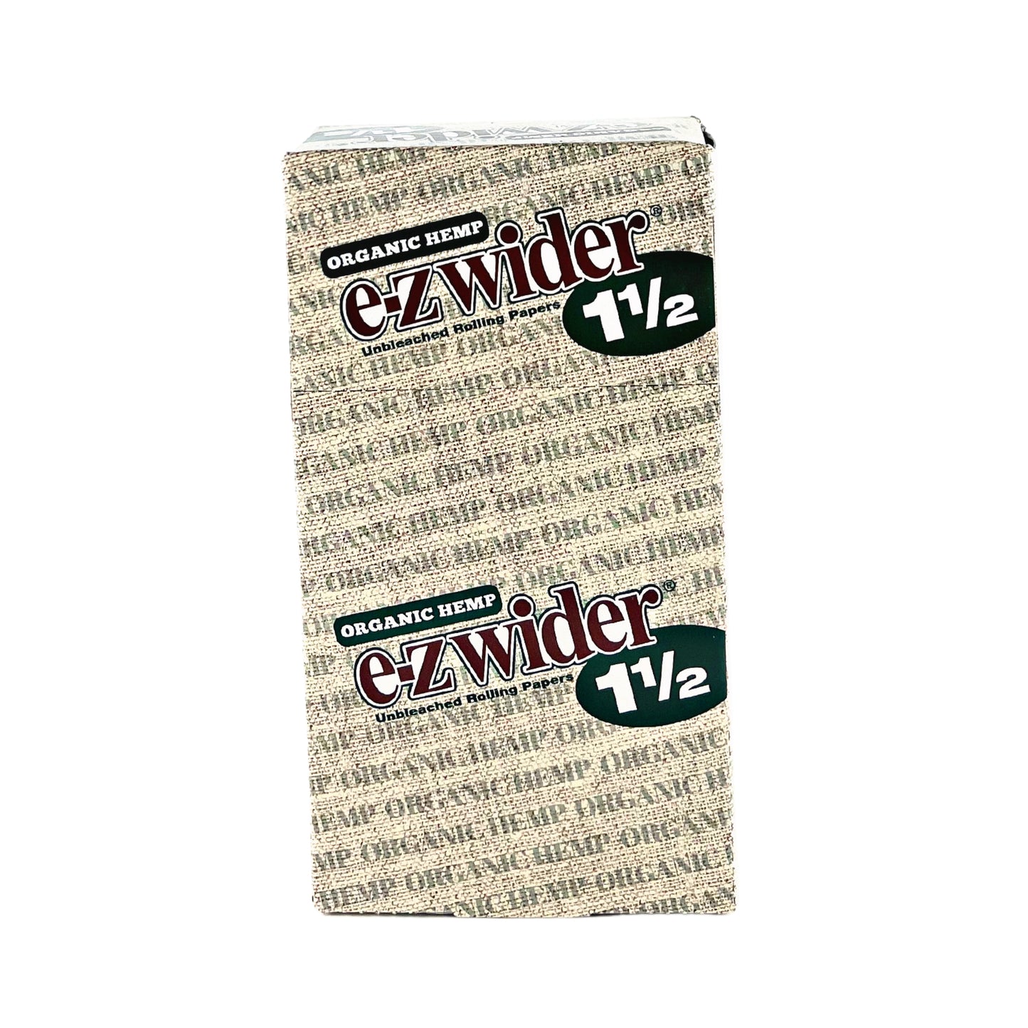 EZ WIDER 1 1/2'' -24PK -ORGANIC HEMP PAPERS