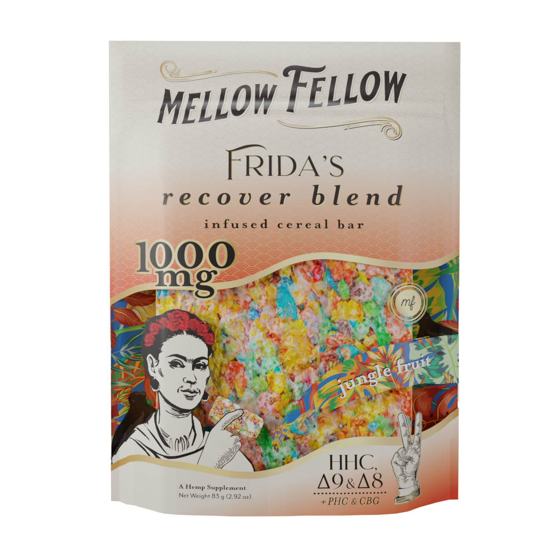 MELLOW FELLOW CEREAL BAR 1000 MG/DELTA BLEND (6 CT)