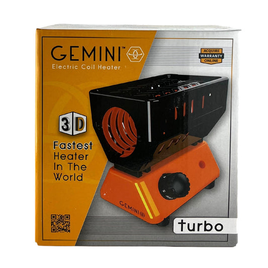 GEMINI 3D CHARCOAL ELECTRIC HEATER