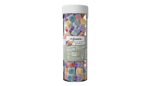 MELLOW FELLOW GUMMIES DELTA 9 M-FUSION  40 PC/20 MG (800 MG/BAG