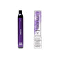 ESCO BARS DISPOSABLE 5% NICOTINE 2500 PUFFS